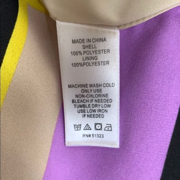 1.State Striped Color Block Dress Size S - Picture 4 of 4